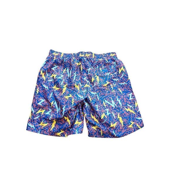 Tipsy Elves 90's print Size Large swim trunks Drawstring Stretch waist Pockets - Picture 7 of 10